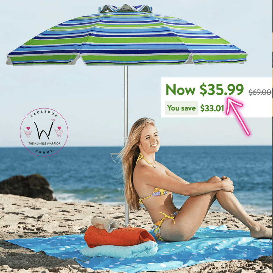 Costway Beach Umbrella!